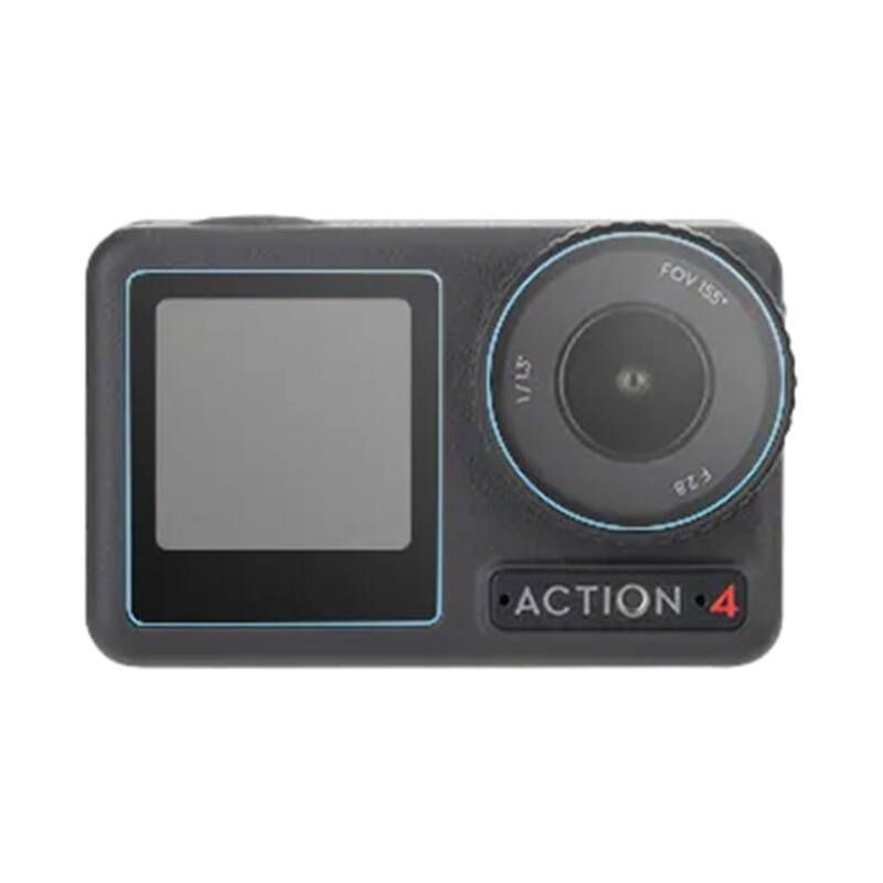Sunnylife Tempered Screen Film for DJI OSMO Action 4 (Size: 4K, Color: Clear, Capacity: N/A)