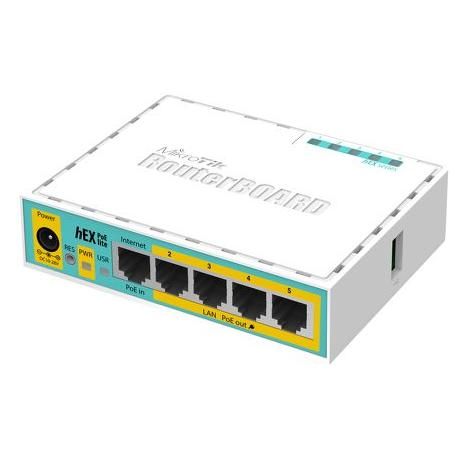 Mikrotik Hex PoE Lite Ethernet Router