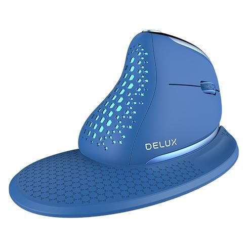 Delux M618XSD Wireless Optical Gaming Mouse for Right-Handed Users