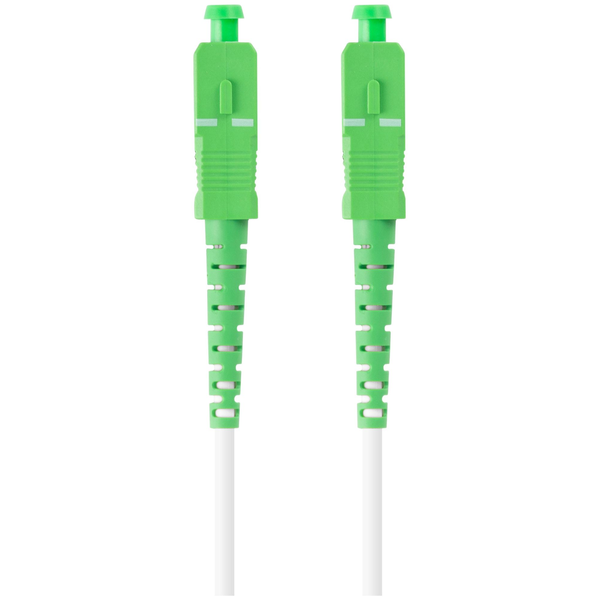 Câble Lanberg InfiniBand et en fibre optique 15 m SC Blanc