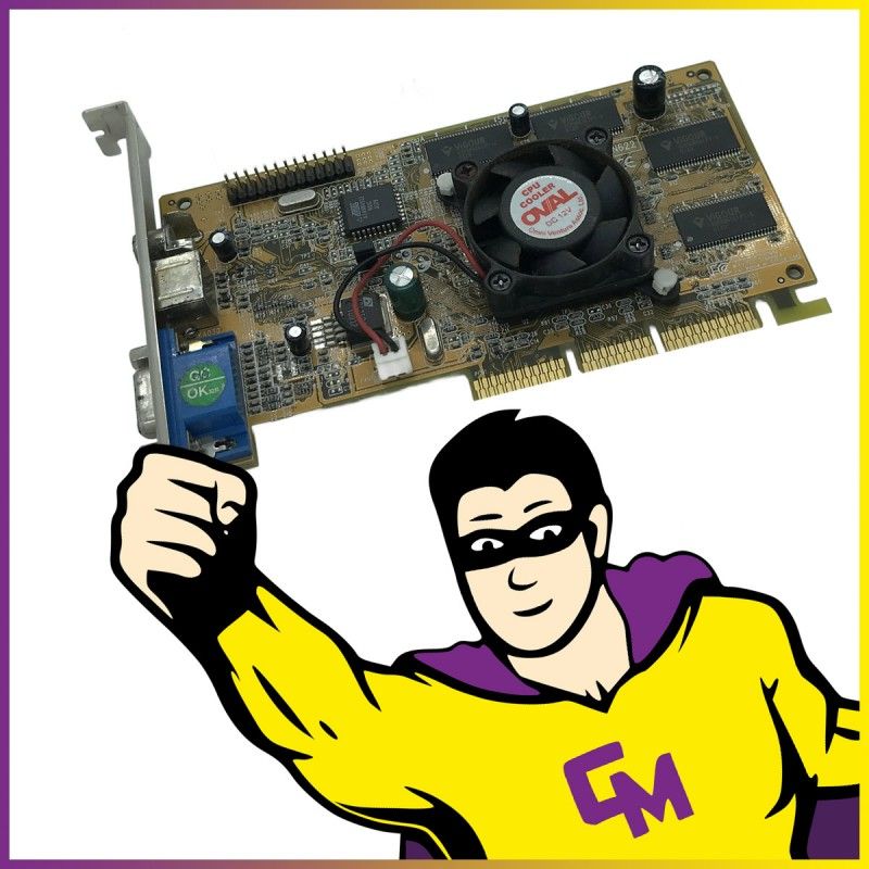 Nvidia GeForce 2 MX40 High-Profile Graphics Card