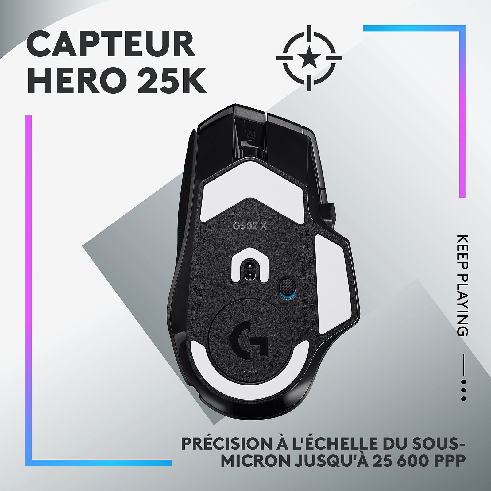 Logitech G G502X Plus Black