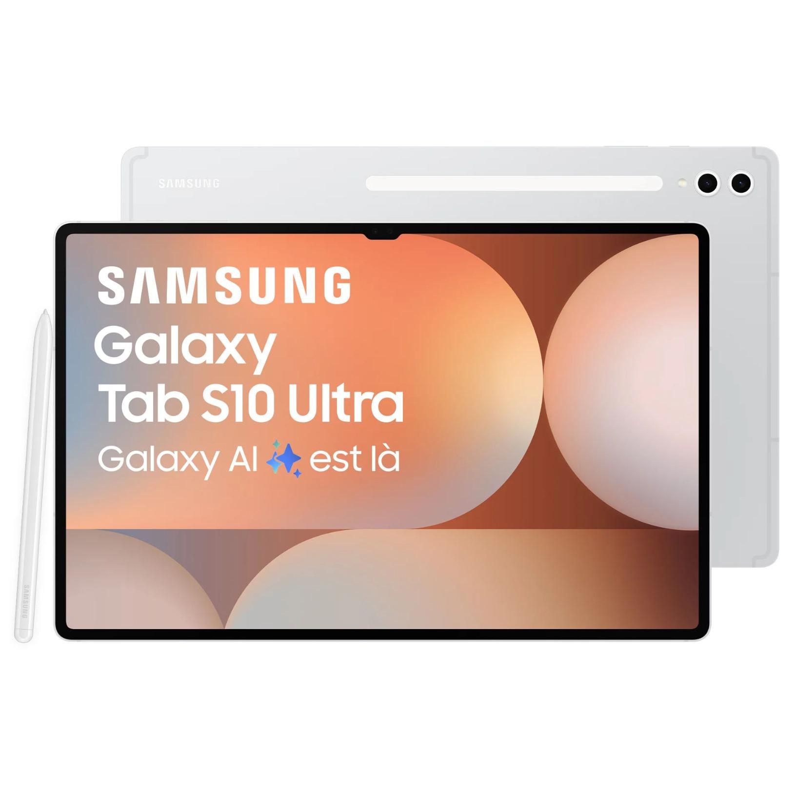 Samsung Galaxy Tab S10 Ultra Tablet - 256GB/12GB - 14.6-inch - Silver