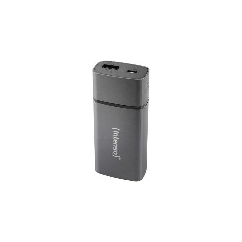 Batería portátil Intenso PM Acabado Metalico 5200 mAh Gris