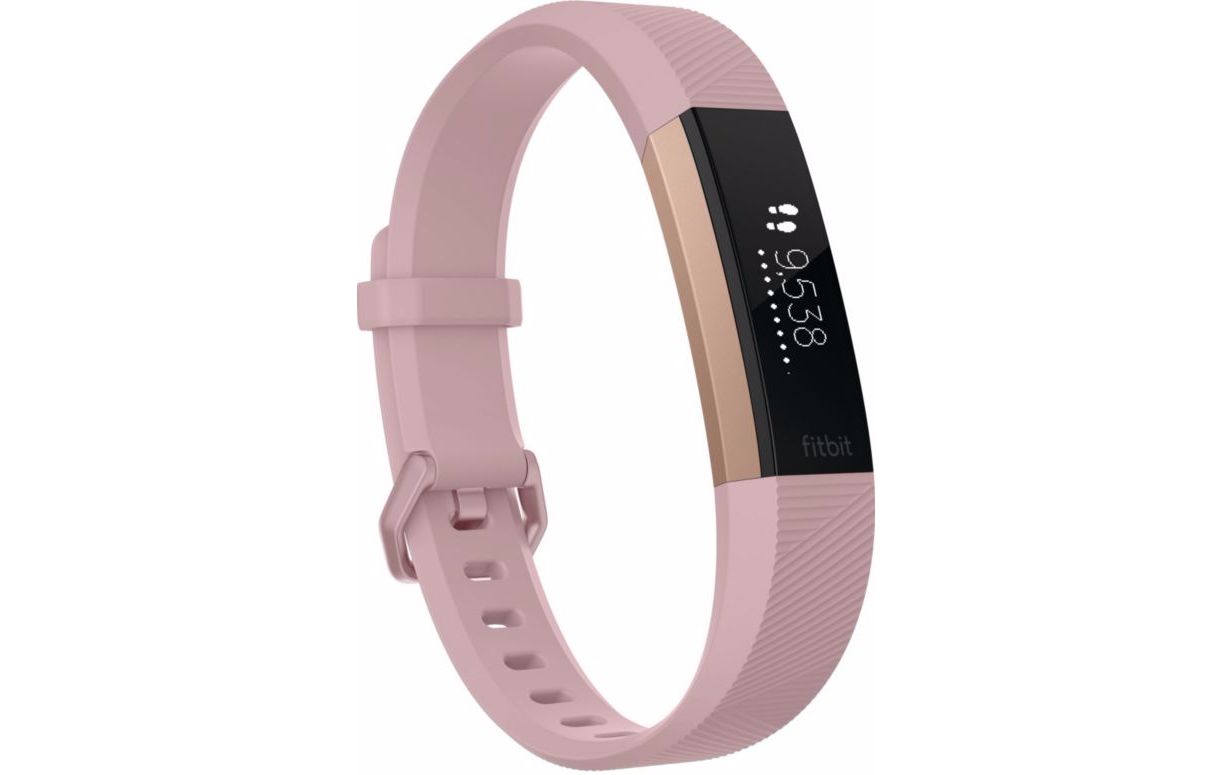 Fitbit Alta HR Rose Gold Smartwatch (Large)