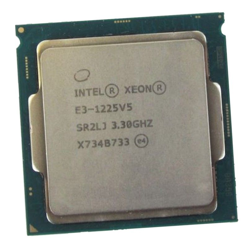 Intel Xeon E3-1225 V5 CPU, 3.30GHz, LGA1151, H4, Quad Core