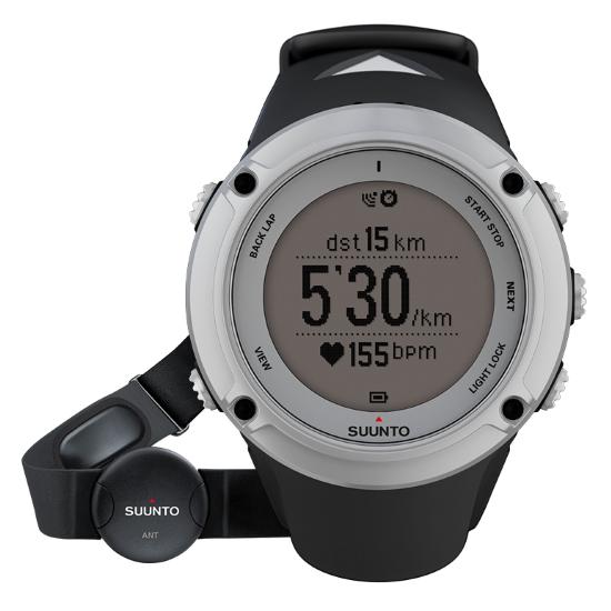 Suunto Ambit 2 Silver GPS Watch with Heart Rate Monitor