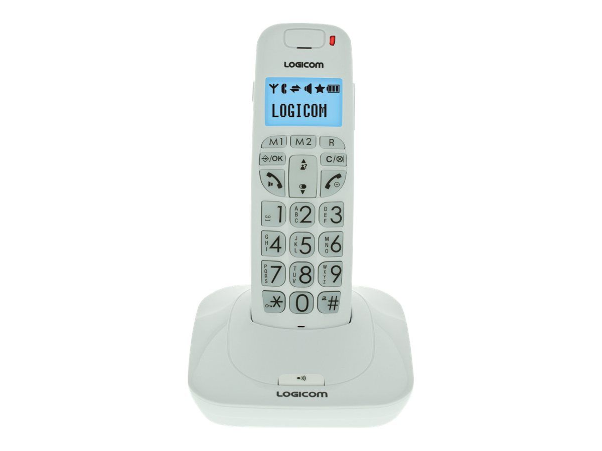 Logicom Comfort 150 - Cordless Phone with Caller ID - DECT - White