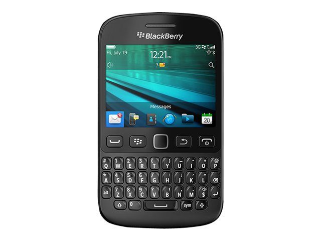 BlackBerry 9720 (AZERTY Keyboard, Black)