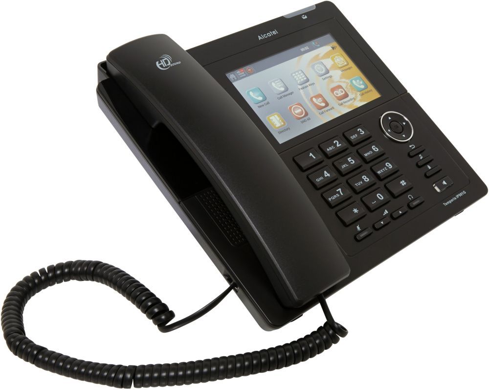 Alcatel Temporis IP901G VoIP Phone by ATLINKS (5-Inch Touchscreen, 30 Multi-Function Keys)