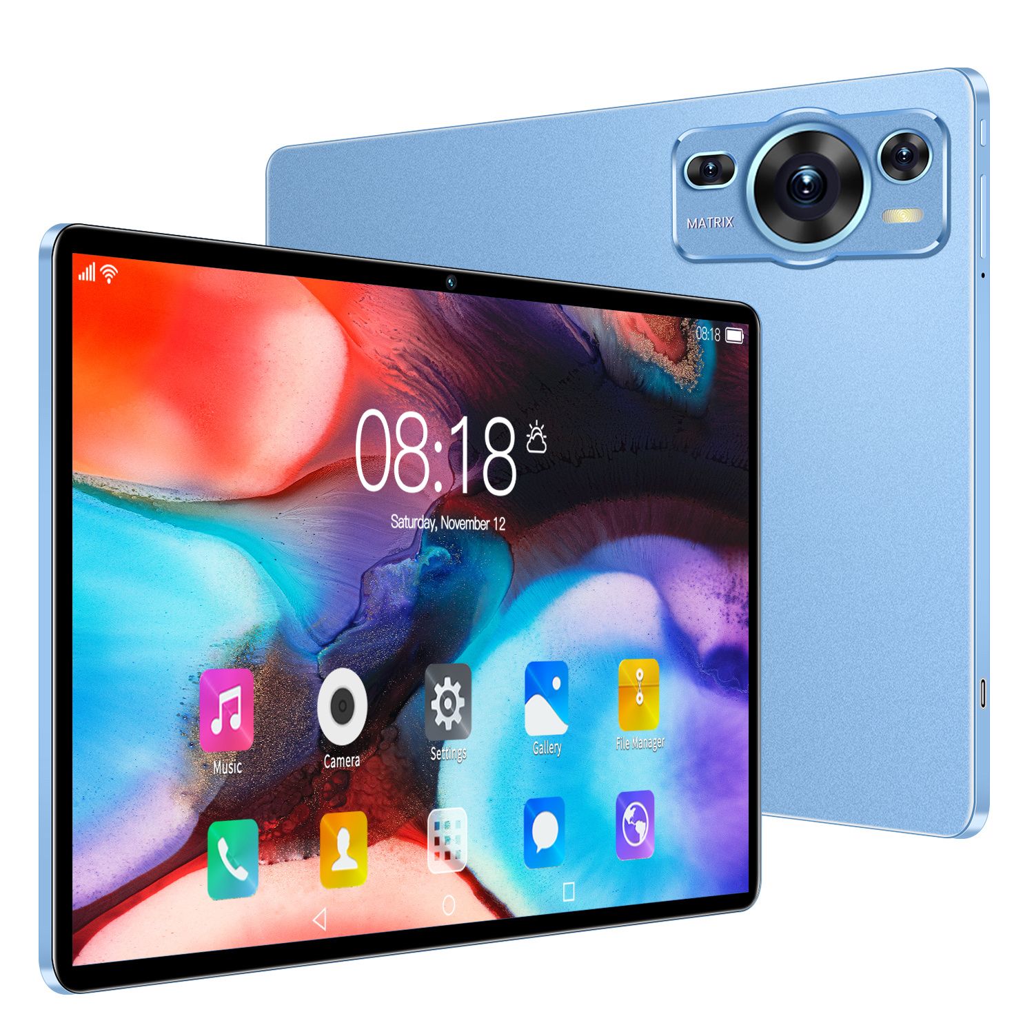 Tablette LOIDIS P60 (2024) 64 Go, 10,1 pouces, Wi-Fi + Carte SIM, Bleu