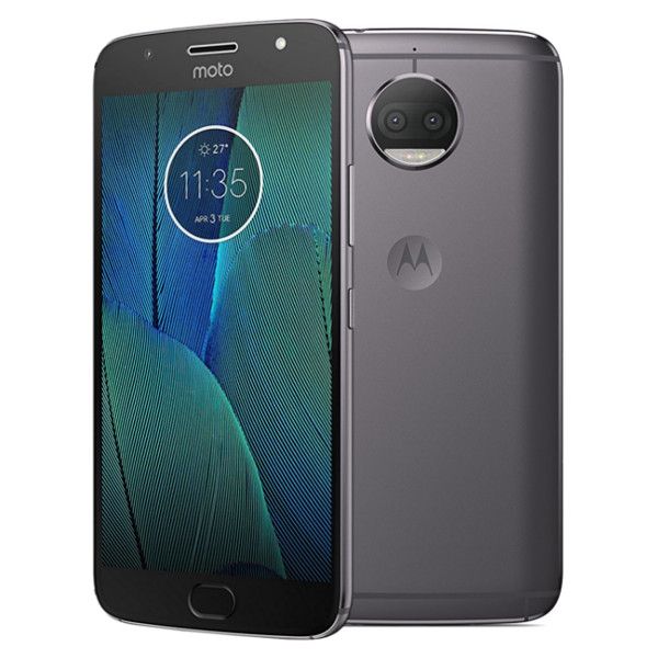 Motorola Moto G5s Plus, 64 GB, Gris, Dual SIM