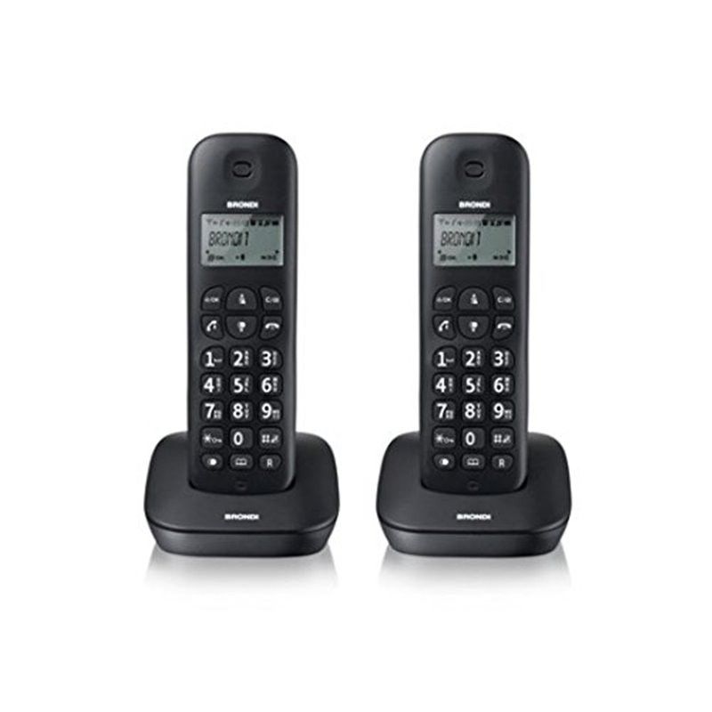 Brondi Gala Twin Cordless Phone - Black (10273810)