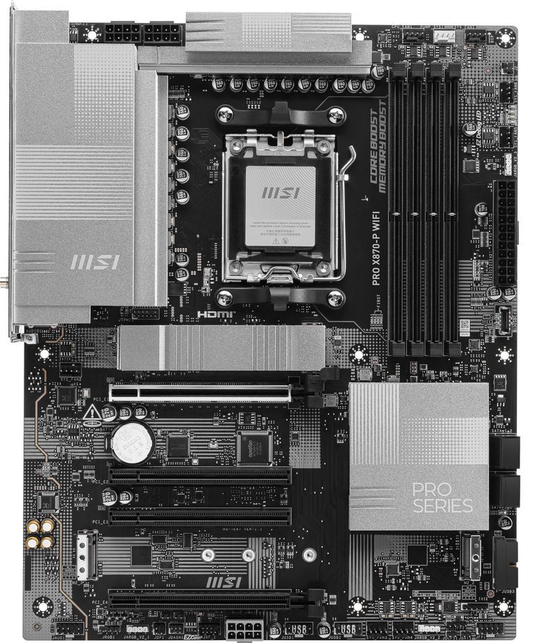 MSI PRO X870-P WIFI AM5 ATX Motherboard