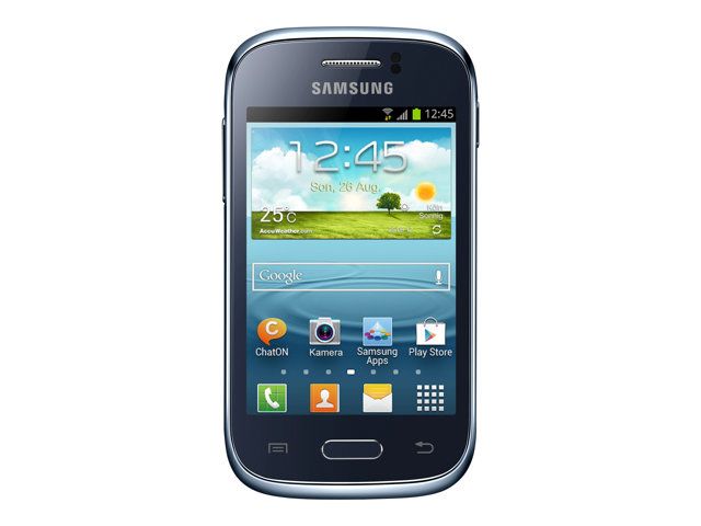 Samsung Galaxy Young 4 Go, Bleu profond