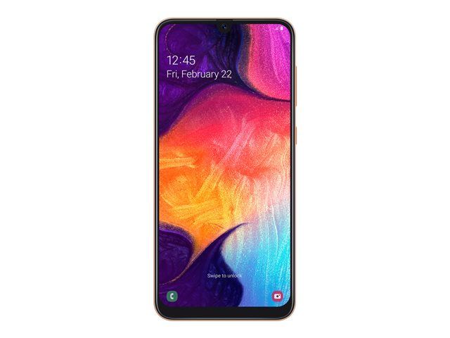 Samsung Galaxy A50 128GB Dual SIM (4GB RAM) Coral Orange