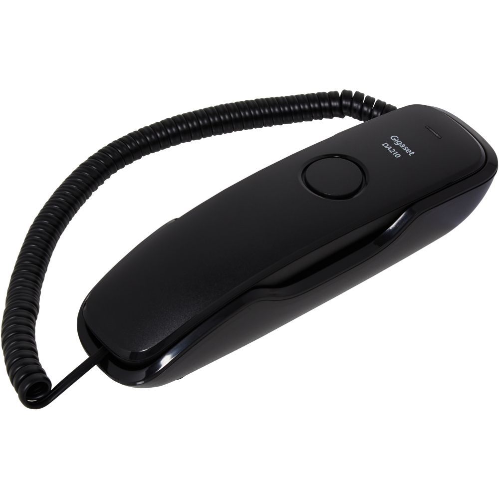 Gigaset DA210 Corded Phone - Black