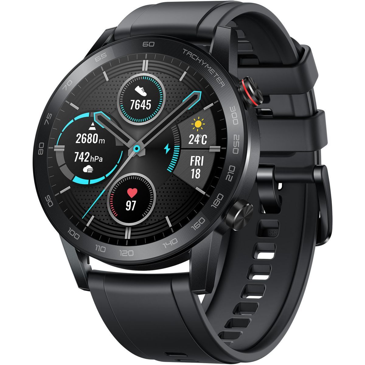 Huawei Honor MagicWatch 2 - Smartwatch - Black 46mm - 1.39" Display - 4GB