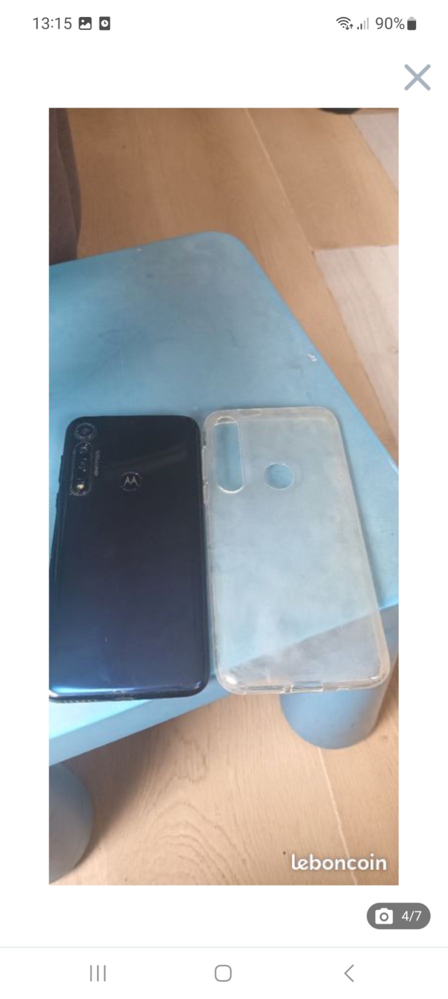 Motorola Moto G8 Plus 64GB Blue Cosmic