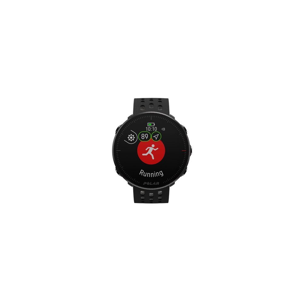 Polar Vantage M2 Sport Watch, Black/Grey, S-L