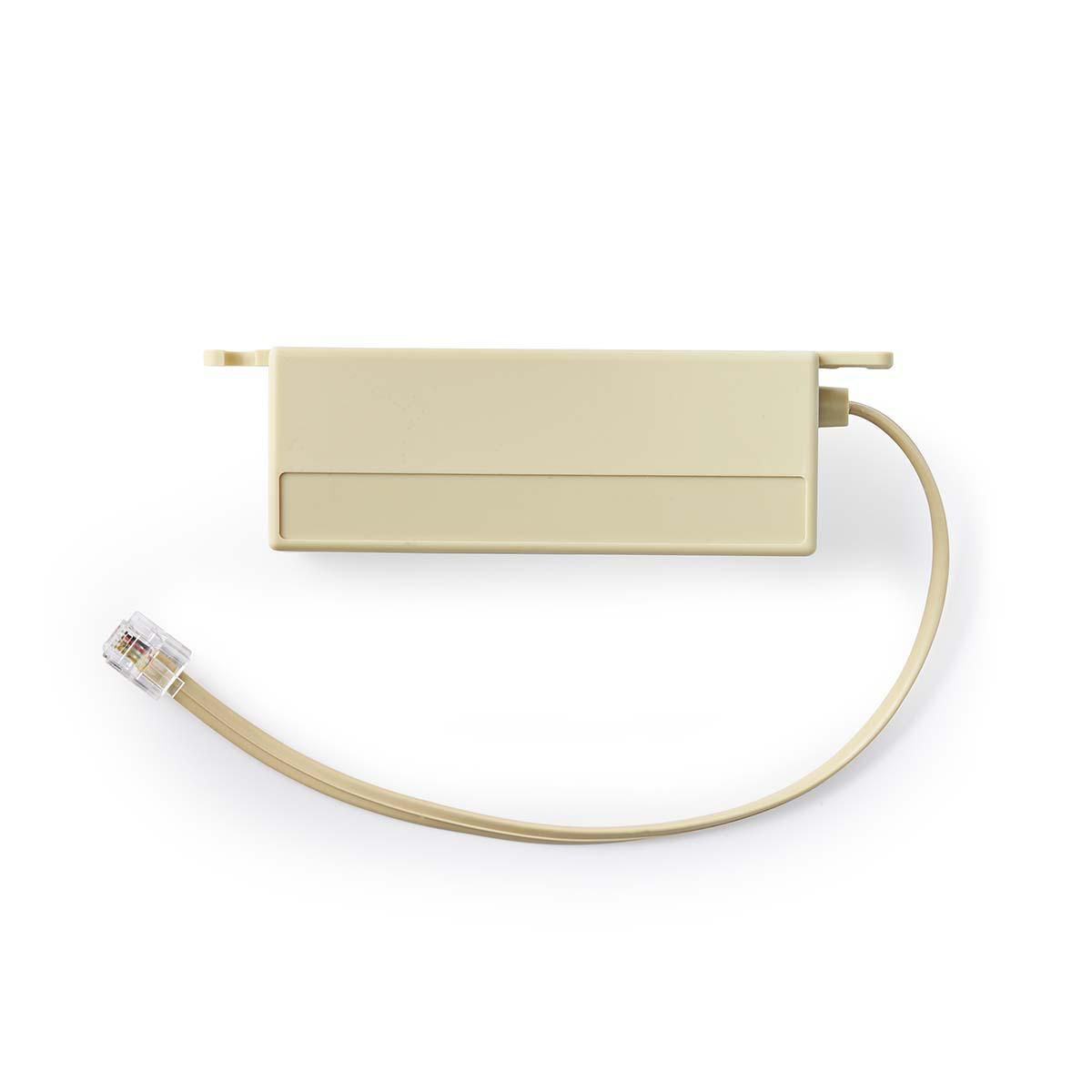 Cable de telecomunicaciones Nedis - 5x RJ11 Femenino a Masculino, 0.20m, Ivory