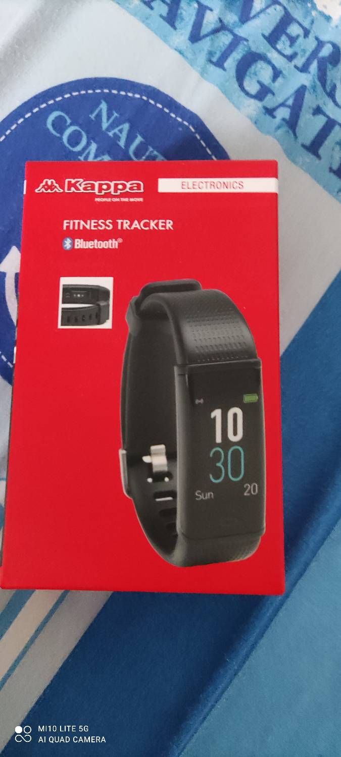 Kappa Fitness Tracker Watch Black