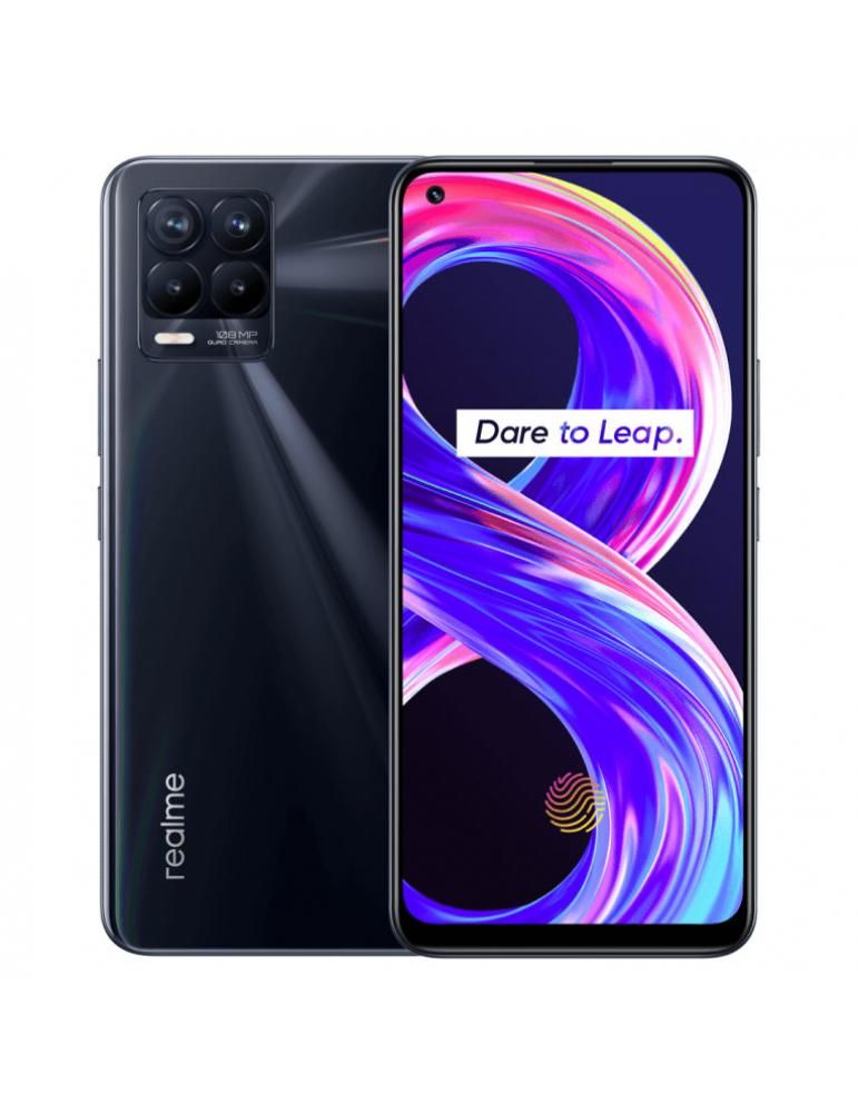 Teléfono inteligente Realme 8 Pro - 6,4" 8 GB 128 GB Negro Punk