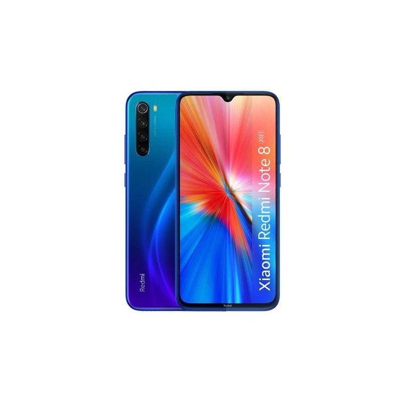 Xiaomi Redmi Note 8 2021 - 6.3' FHD+ 128GB Dual SIM Smartphone - Neptune Blue