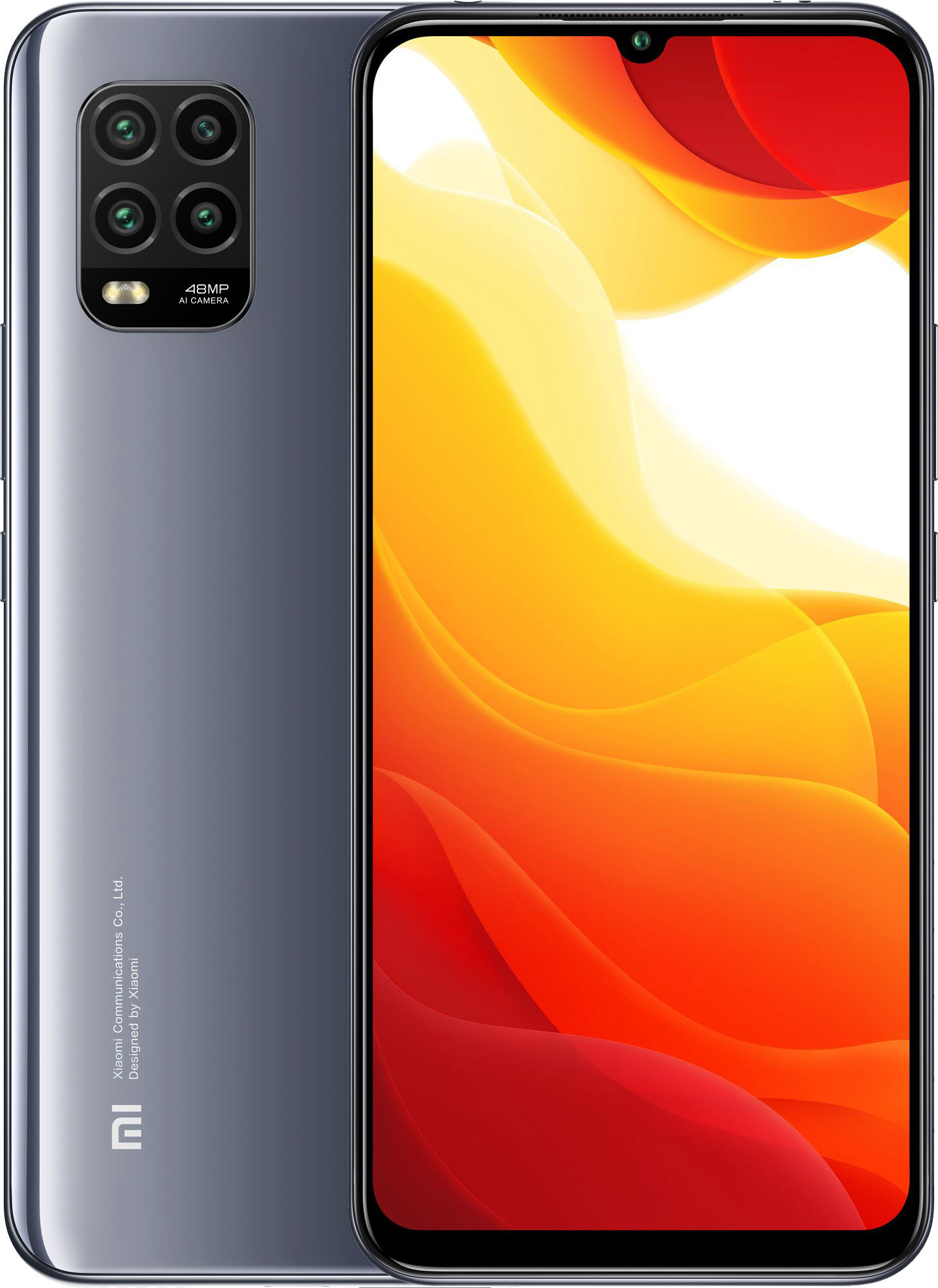 Xiaomi 10 Lite - 6.57" FHD+ Display, Snapdragon 765G, 6GB RAM, 128GB Storage, Quad Rear Cameras, 4160mAh Battery, Gray
