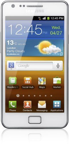Samsung Galaxy S II Smartphone - 4G LTE, Android 2.3, 4.3-inch Super AMOLED Plus, 8MP Camera, White Ceramic