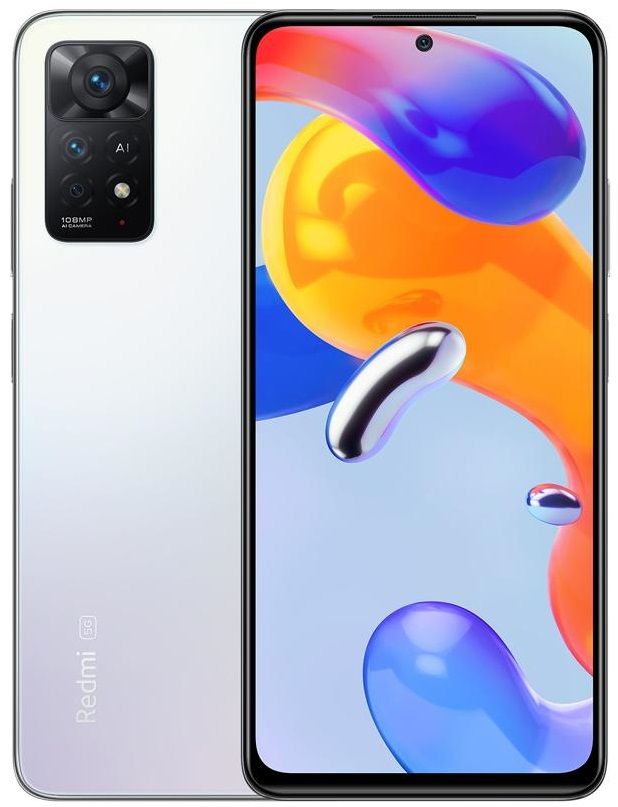 Xiaomi Redmi Note 11 Pro 5G - 8 GB de RAM, 128 GB de almacenamiento, Blanco