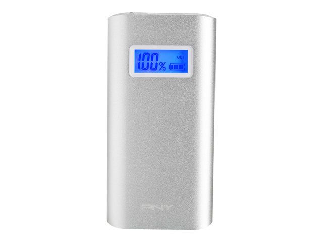PNY Powerpack AD5200 - Power Bank - 5200 mAh - 2.4A (USB) - Micro-USB Cable Included