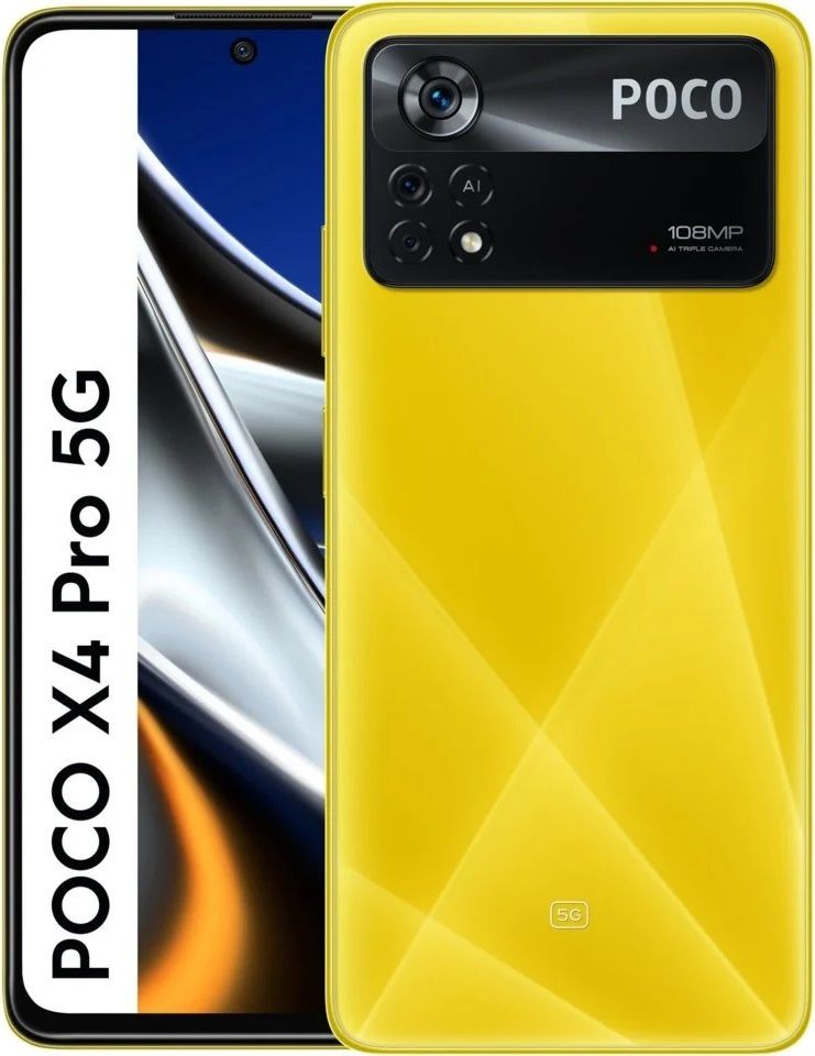 Xiaomi Poco X4 Pro 5G 8GB/256GB Dual SIM - Yellow
