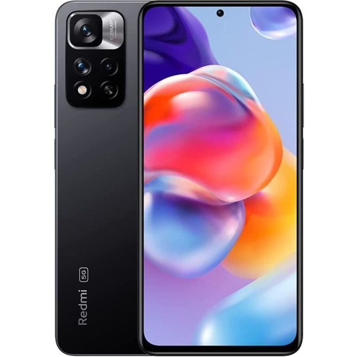 Xiaomi Redmi Note 11 Pro Plus 5G - Gris (8 Go RAM, 128 Go Stockage)