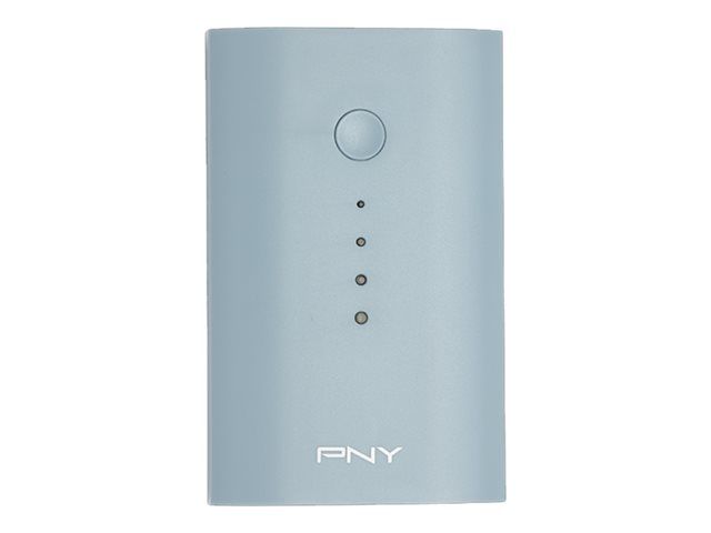 PNY Powerpack P4400 - Power Bank - 4400 mAh - 1A - 2 Output Connectors (2x USB)