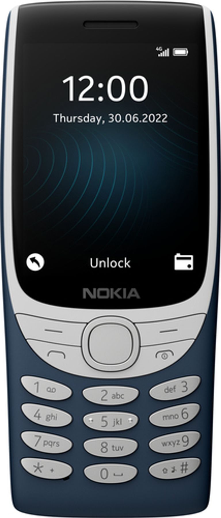 Nokia 8210 4G Dual SIM Phone - Midnight Blue