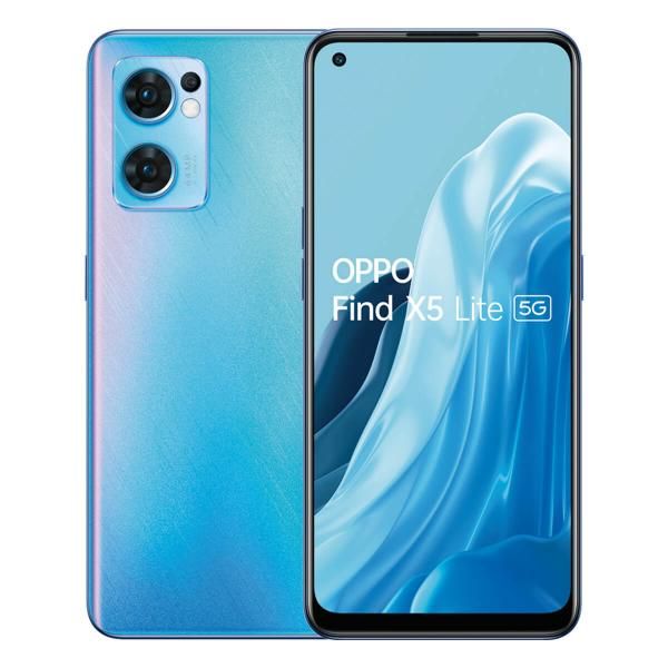 OPPO Find X5 Lite 5G - 8GB/256GB, Blue (Startrails Blue) Dual SIM CPH2371