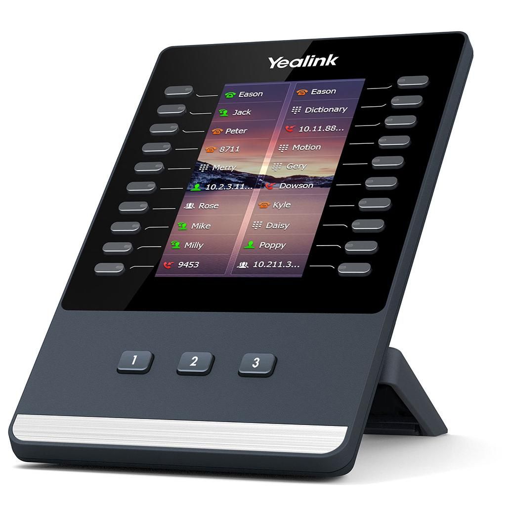 Yealink EXP43 IP Module, Black/Gray, 23 Buttons