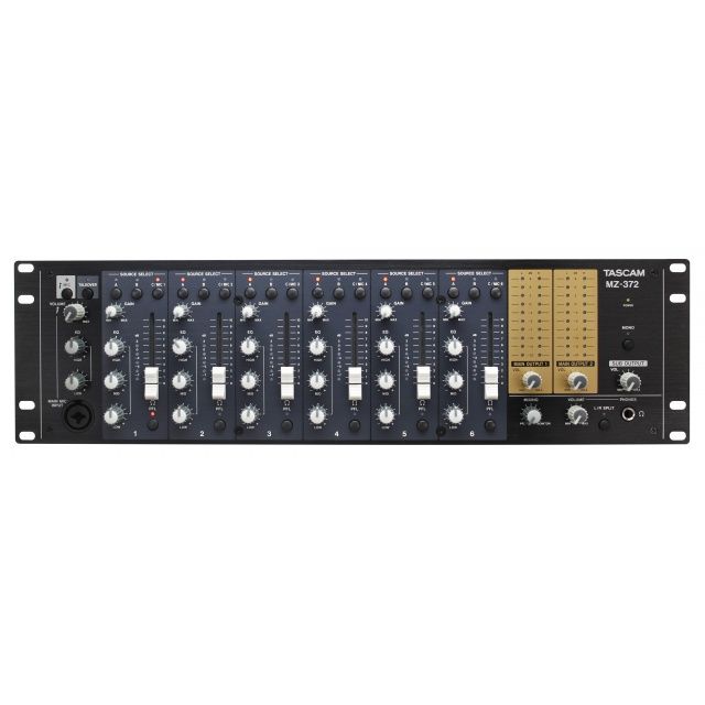 Tascam 2-Zone Mixing Console, 3U Rackable