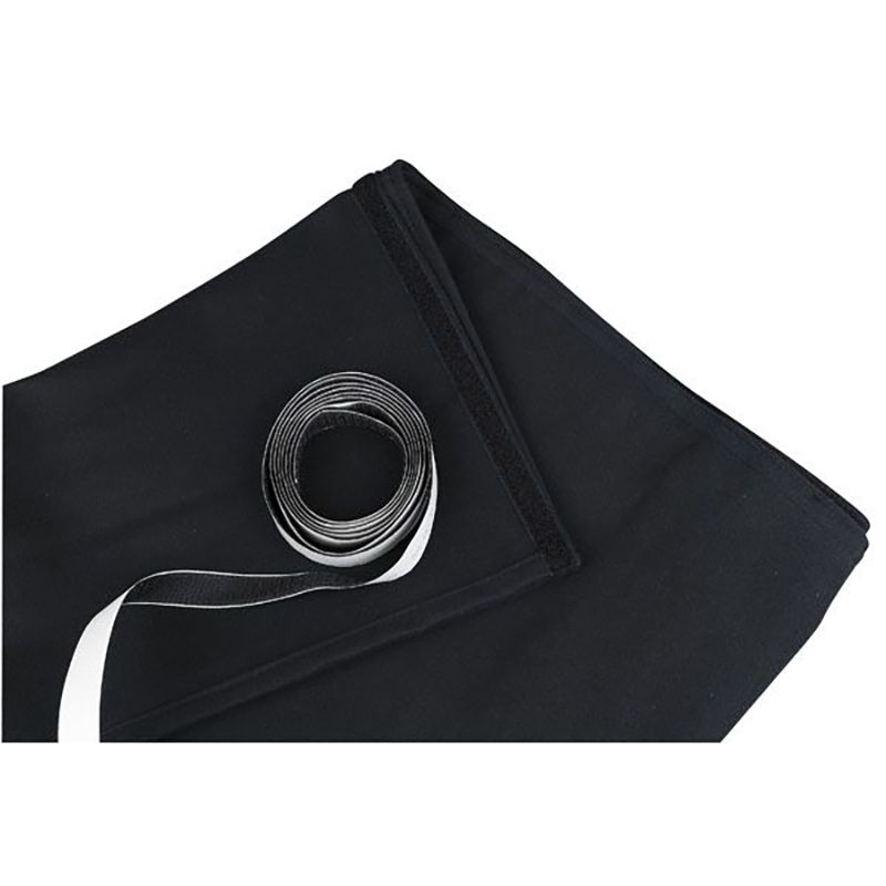 Showtec Stage Skirt, 6m x 40cm, Black