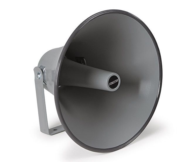 Fonestar Exponential Diffuser, 41cm Diameter, Aluminum, Gray, for Acoustic Motors