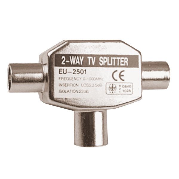 Electro DH Inductive Mixer and Separator, 1 Male to 2 Female, 9.52mm Diameter