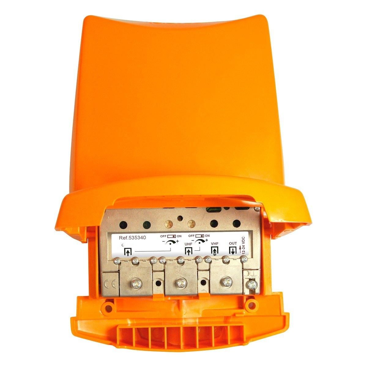 Televes 5353 Amplifier - Outdoor, IP23, EasyF Connection, Satellite Signal Mixer