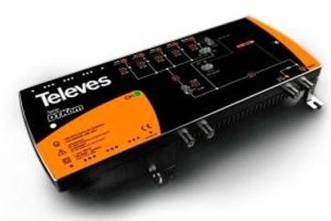 Televes 1e/1s MATV TV Amplifier 53dB (Model 5338)