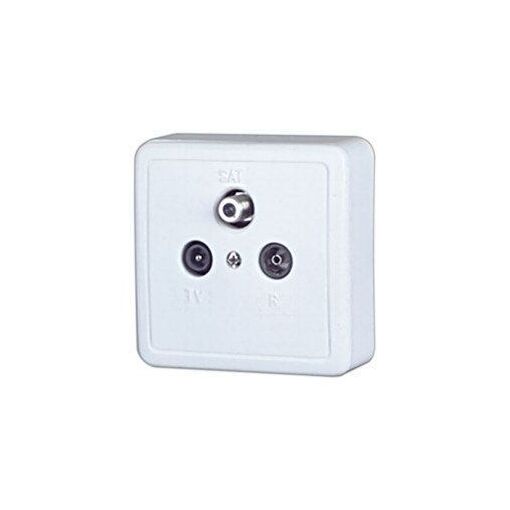Base d'antenne de surface Electro DH TV-FM-SAT avec pas de DC
