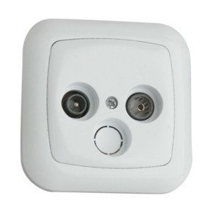 Electro DH White Embedded Antenna Base 843055552107162