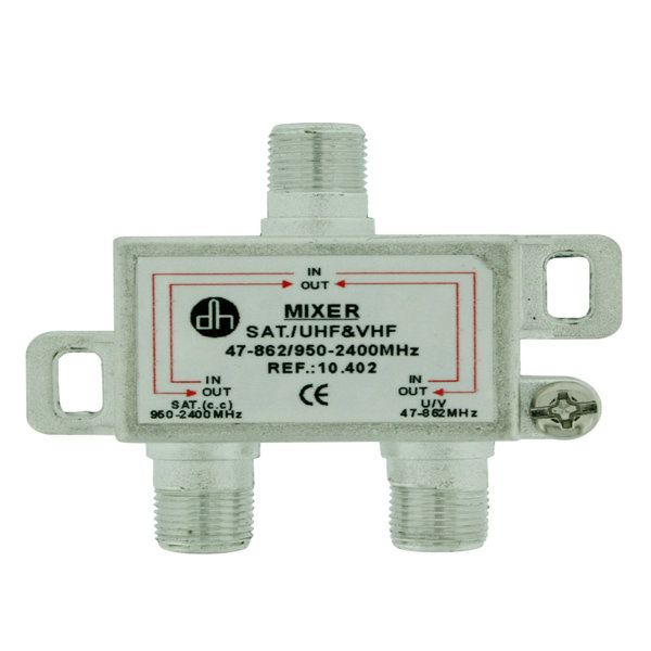 Electro DH Satellite and Terrestrial TV Signal Mixer/Splitter 10.402