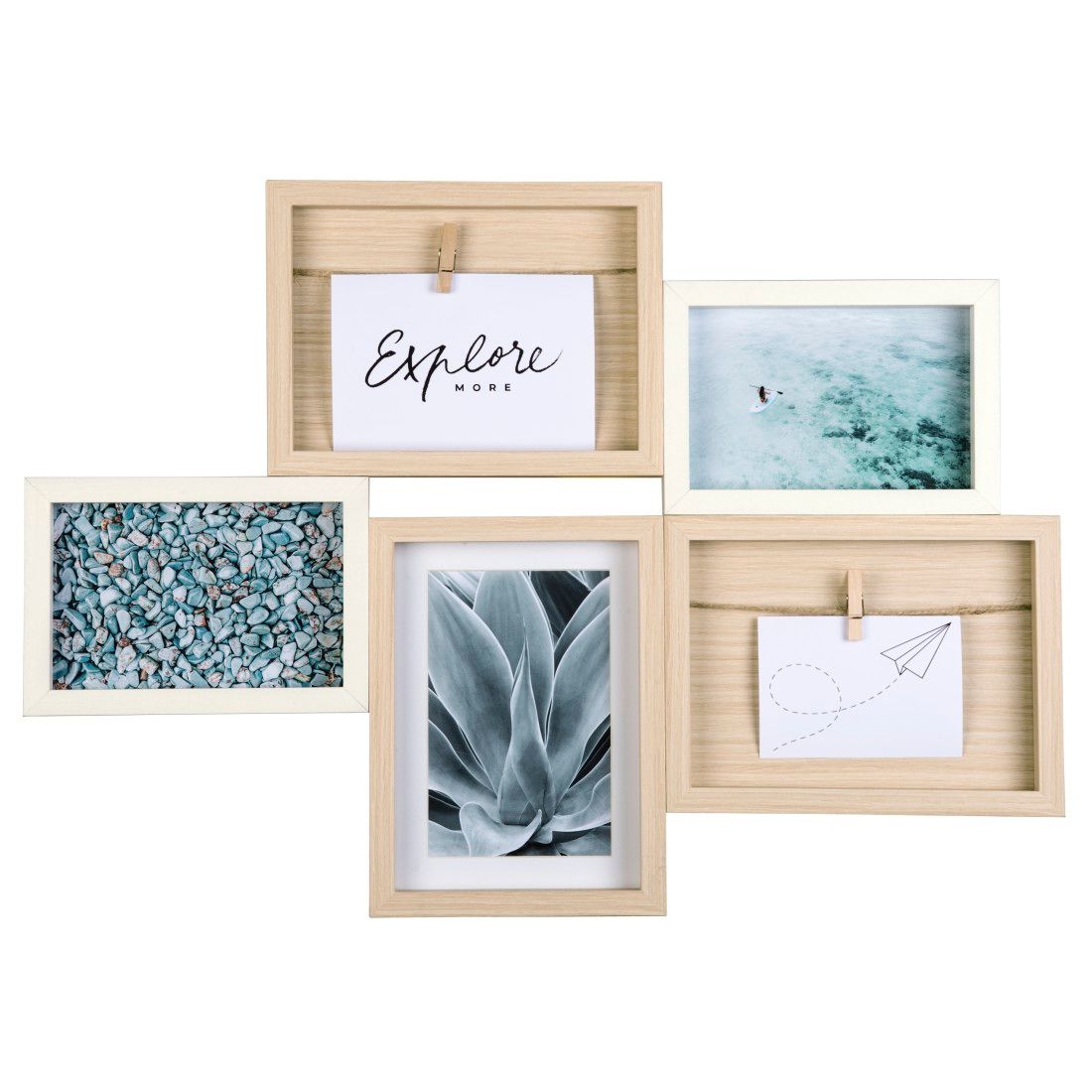 Hama Kalmar Photo Frame Collage, 2x 10x15cm + 3x 13x18cm