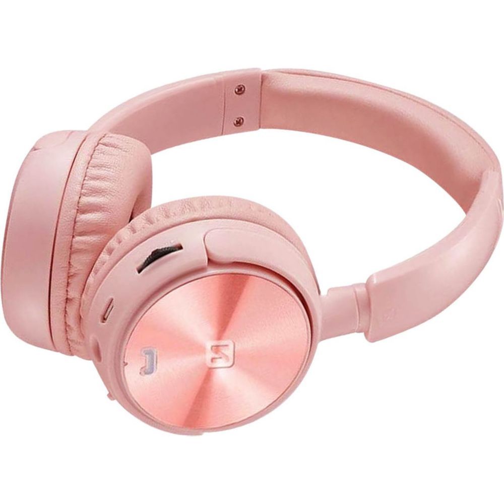 Auricular Bluetooth Swissten con sintonizador FM integrado - Rosa