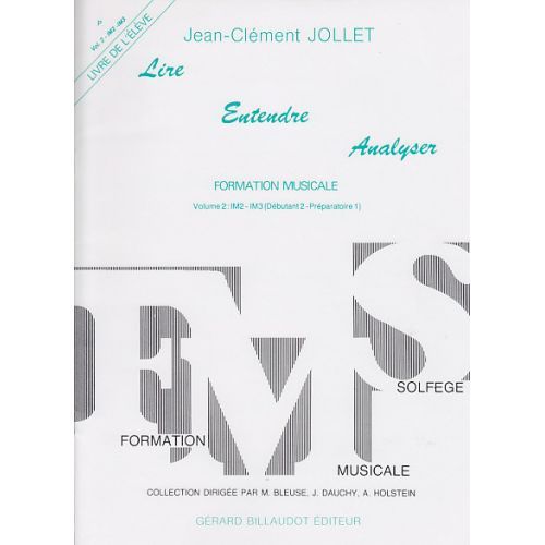 Billaudot Jeanclement Reading, Hearing, Analyzing Vol2 for Students